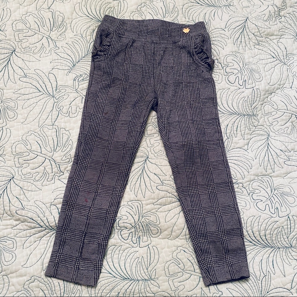 Super versatile checker pants for toddler